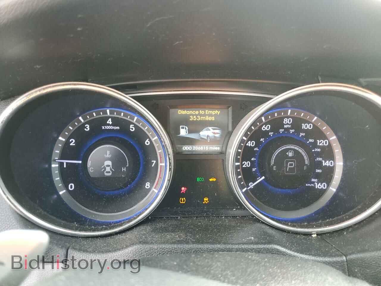 2014 HYUNDAI SONATA - VIN: 5NPEC4AC3EH885561 - Фото 9