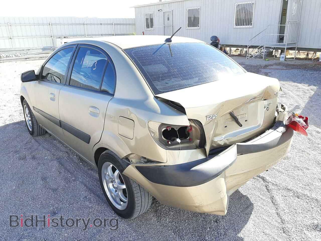 2007 KIA RIO - VIN: KNADE123376266827 - Фото 3