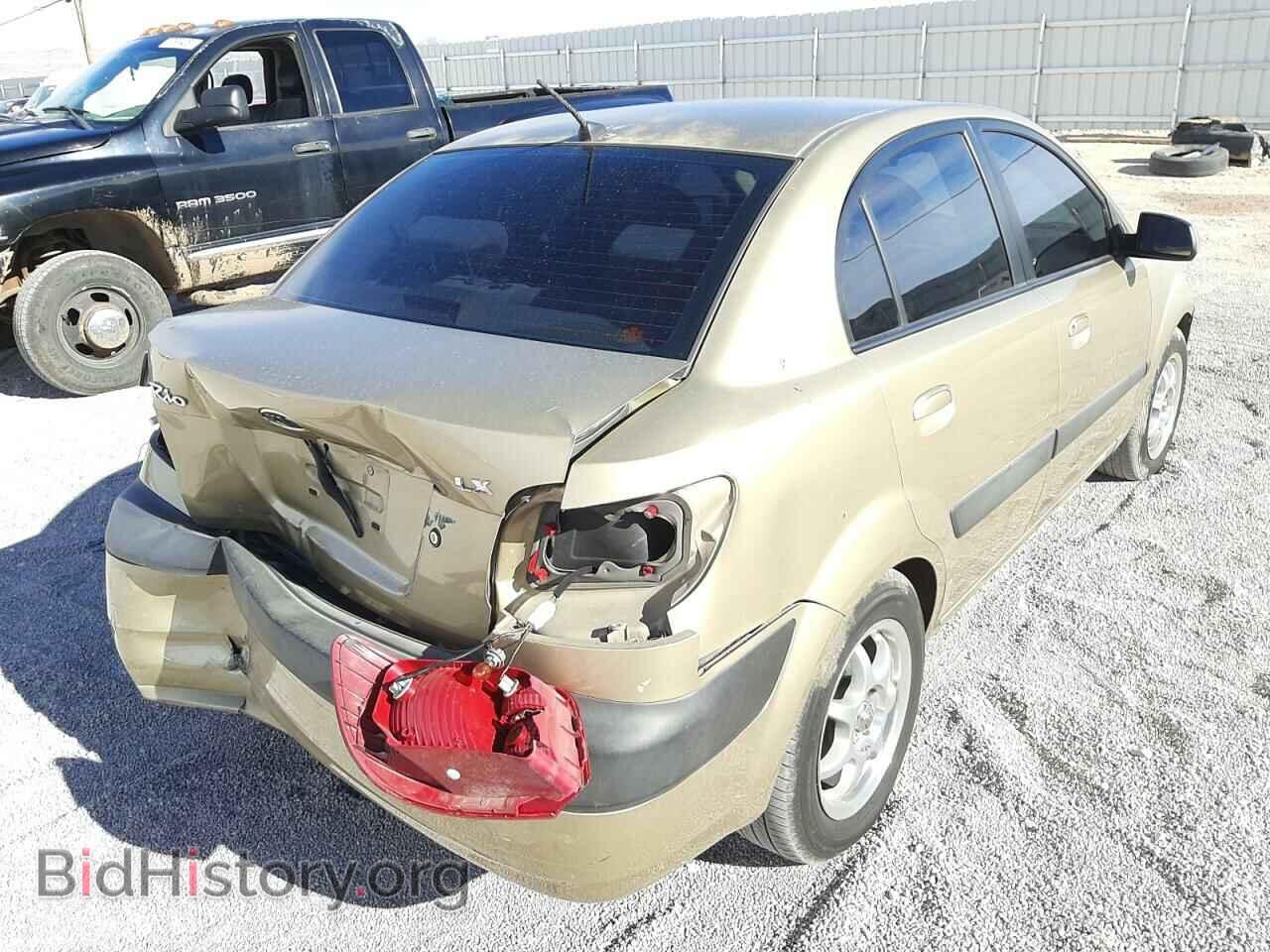 2007 KIA RIO - VIN: KNADE123376266827 - Фото 4