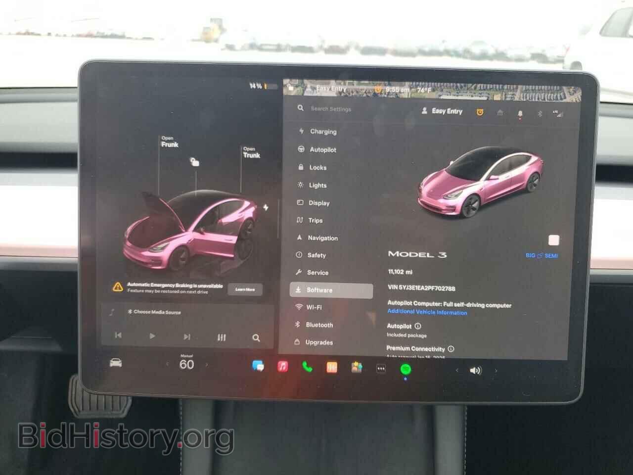 2023 TESLA MODEL 3 - VIN: 5YJ3E1EA2PF702788 - Фото 9