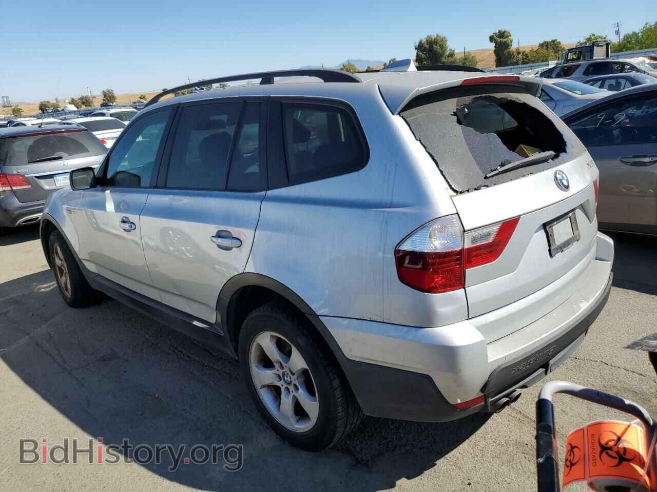 2007 BMW X3 - VIN: WBXPC93477WF04132 - Фото 2