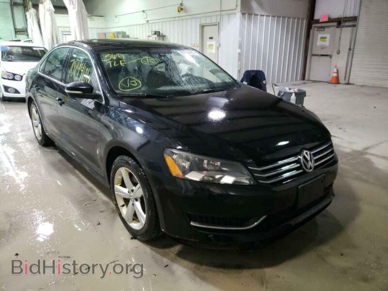 2014 Volkswagen PASSAT Passat SE (VIN 1VWBP7A34EC009440) — photo 1 of 10, Copart, damage: front end