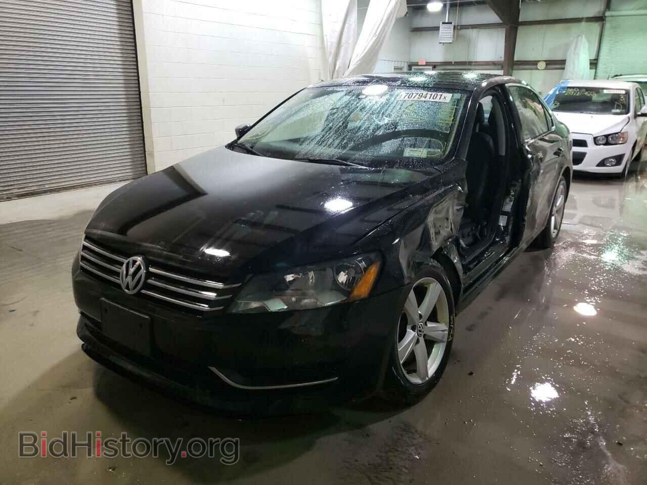 2014 VOLKSWAGEN PASSAT - VIN: 1VWBP7A34EC009440 - Фото 2