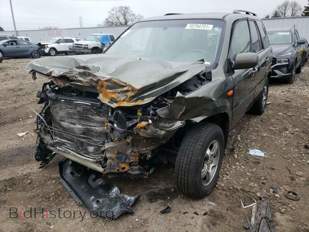 2006 HONDA PILOT - VIN: 5FNYF285X6B047074 - Фото 2