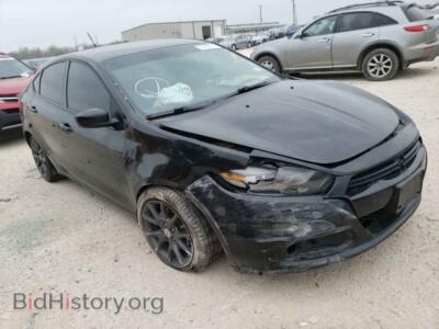 2015 Dodge DART Dart SE, черный — VIN 1C3CDFAA8FD433776, Copart
