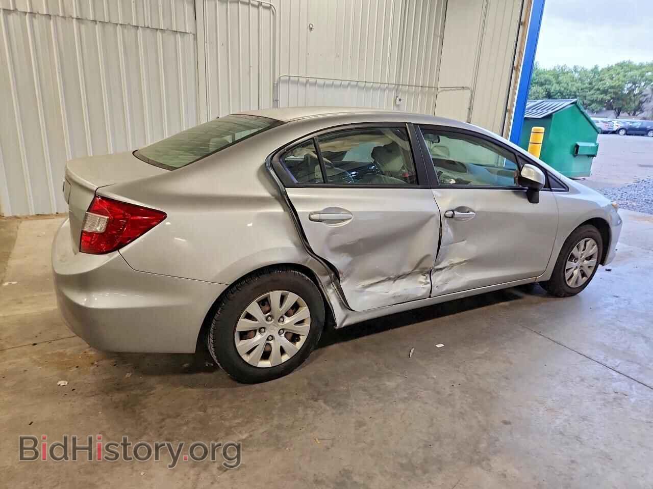 2012 HONDA CIVIC LX - VIN: 19XFB2F55CE105633 - Фото 3