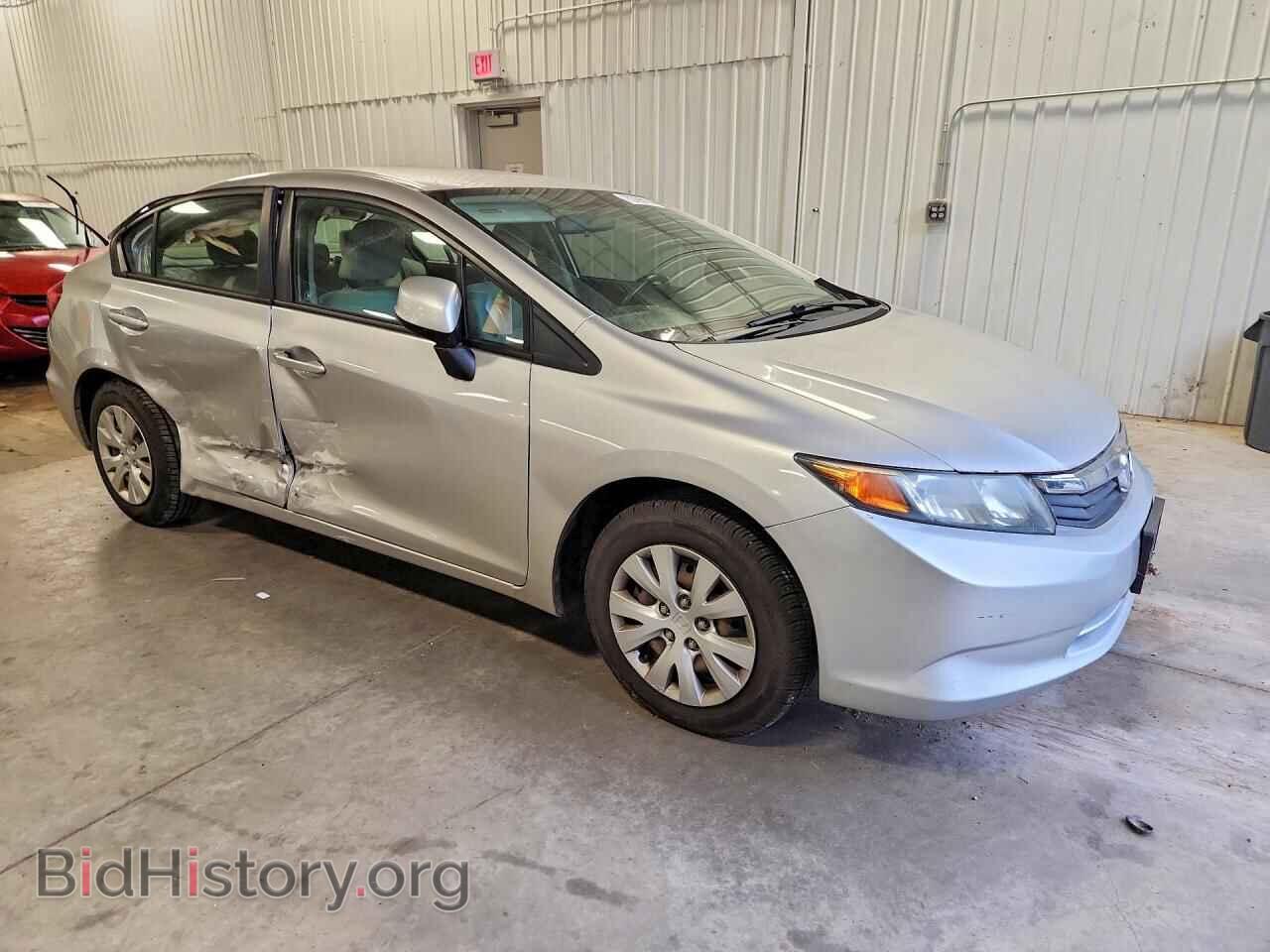 2012 HONDA CIVIC LX - VIN: 19XFB2F55CE105633 - Фото 4