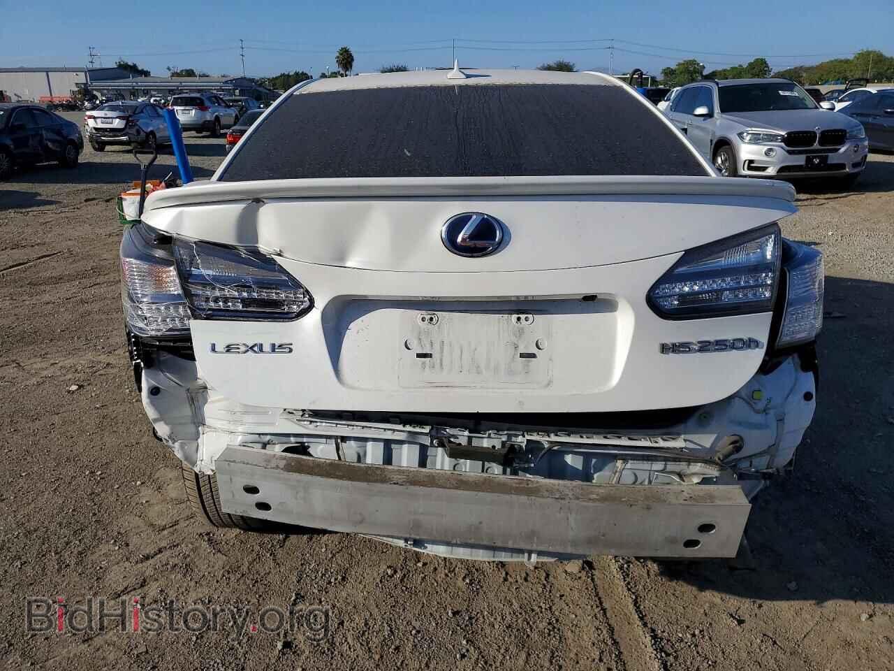 2010 LEXUS HS - VIN: JTHBB1BA7A2020362 - Фото 6