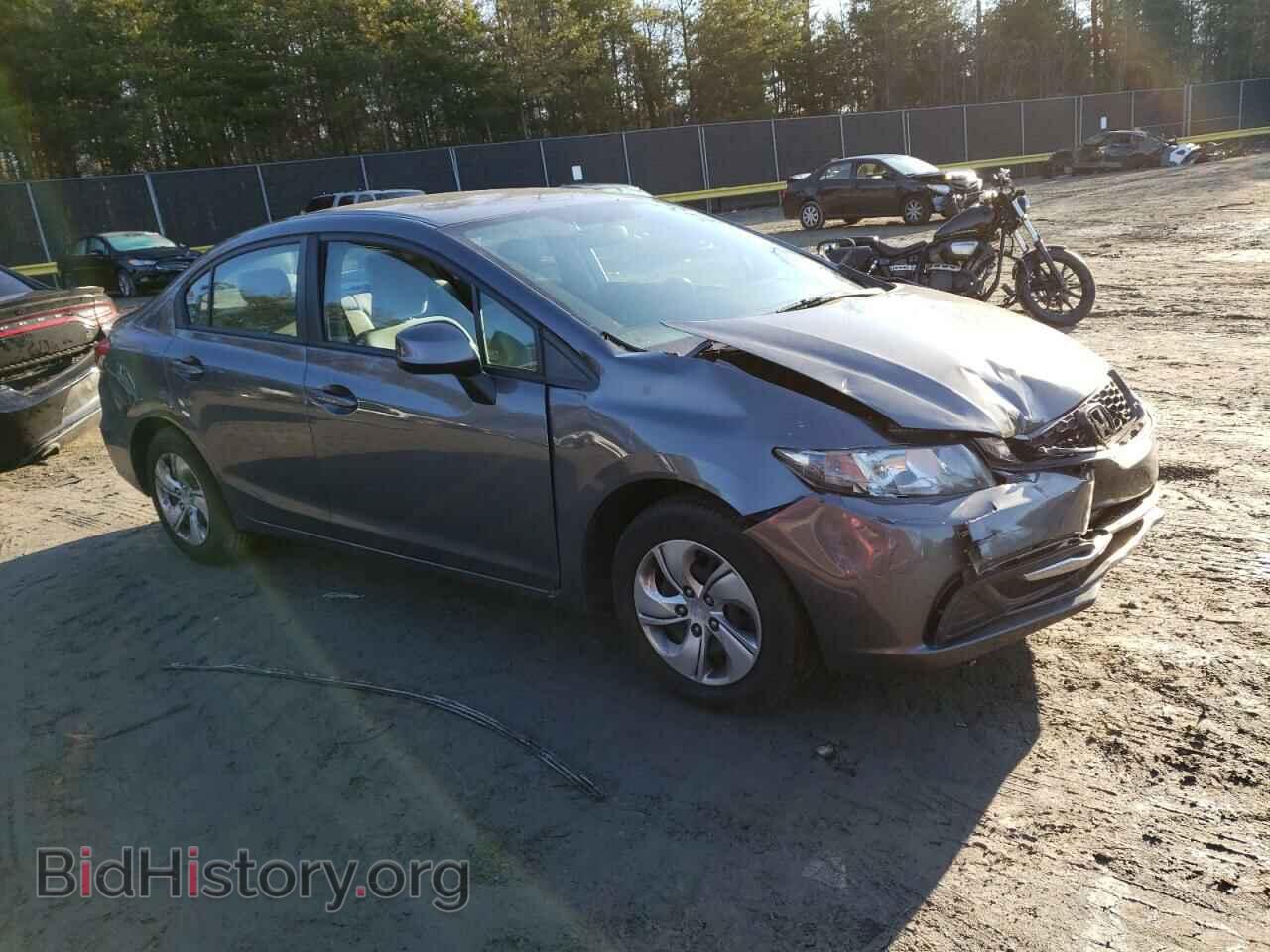 2013 HONDA CIVIC - VIN: 19XFB2F52DE059633 - Фото 4
