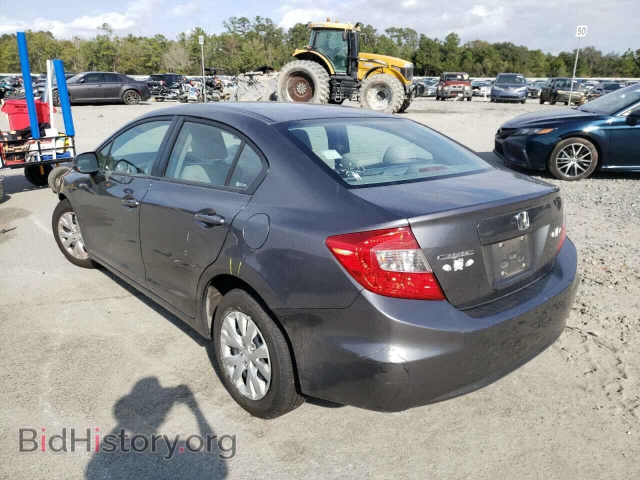 2012 HONDA CIVIC - VIN: 2HGFB2F52CH323034 - Фото 3