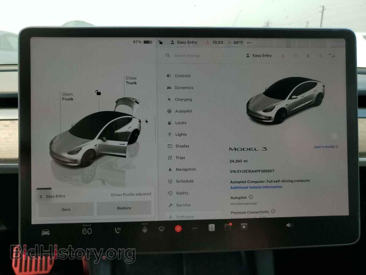 2023 TESLA MODEL 3 - VIN: 5YJ3E1EA4PF385807 - Photo 9