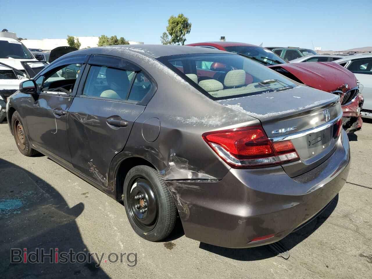 2013 HONDA CIVIC - VIN: 2HGFB2F53DH527021 - Фото 2