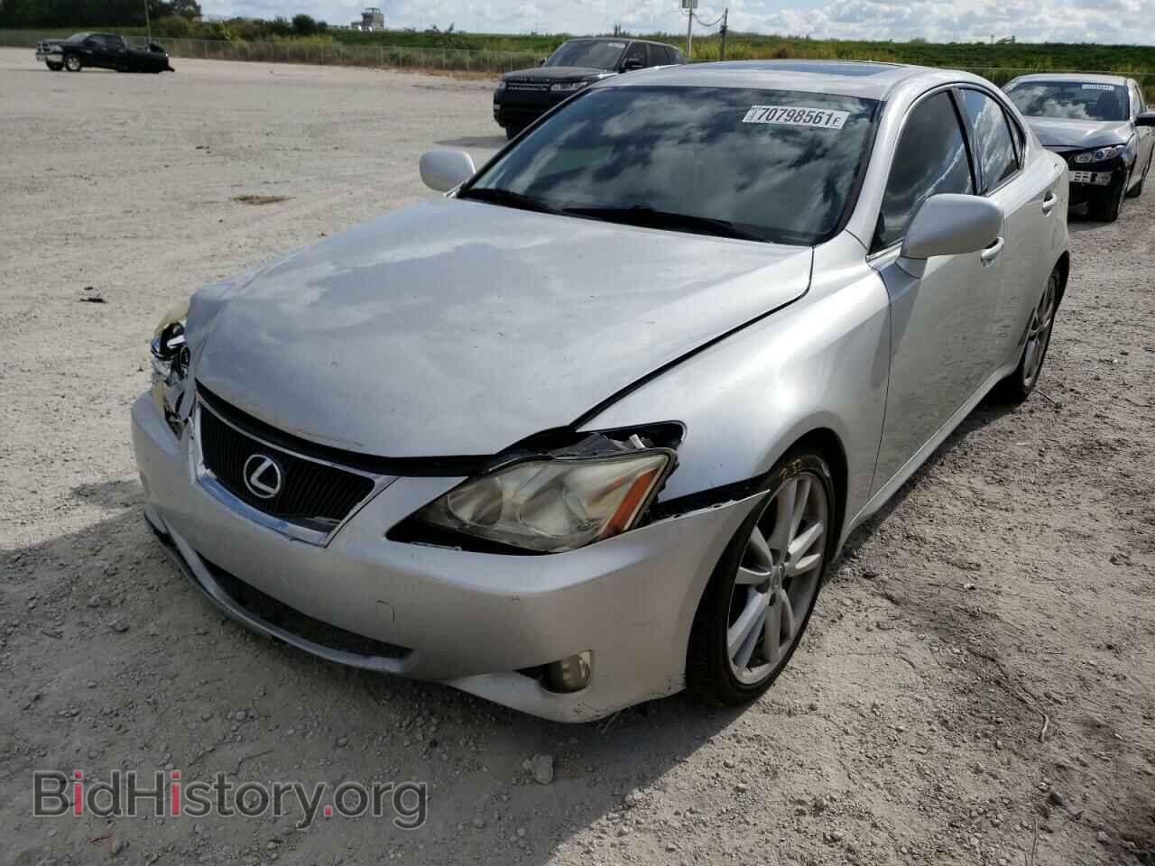 2007 LEXUS IS - VIN: JTHBK262472045740 - Фото 2