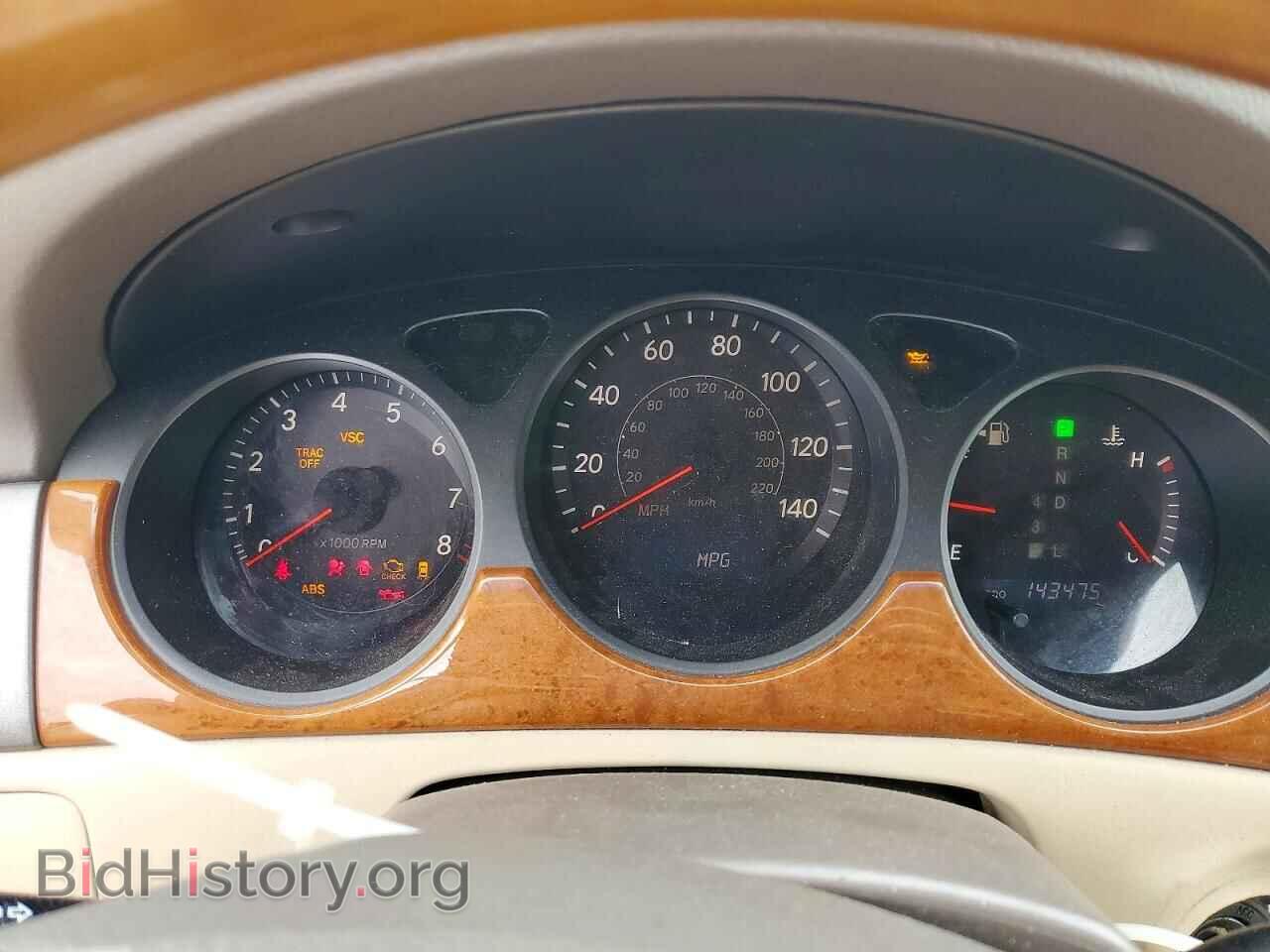 2005 LEXUS ES330 - VIN: JTHBA30G955105987 - Фото 9