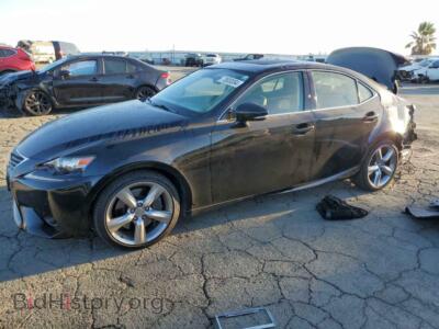2014 Lexus IS 350, черный — VIN JTHBE1D23E5008243, Copart