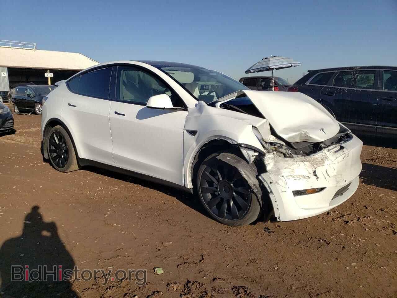 2021 TESLA MODEL Y - VIN: 5YJYGAEE5MF302965 - Фото 4
