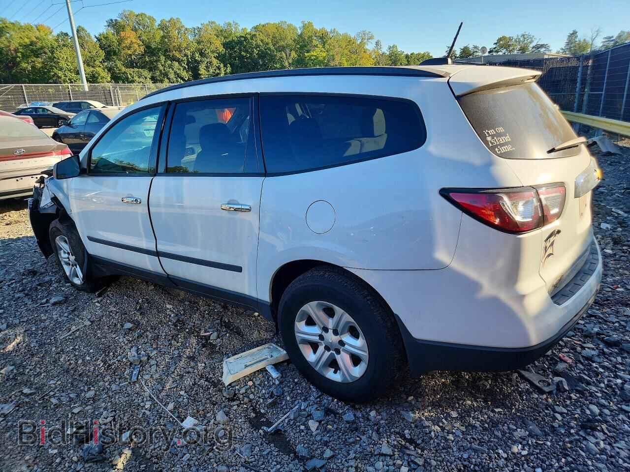 2016 CHEVROLET TRAVERSE - VIN: 1GNKRFKD6GJ175236 - Фото 2