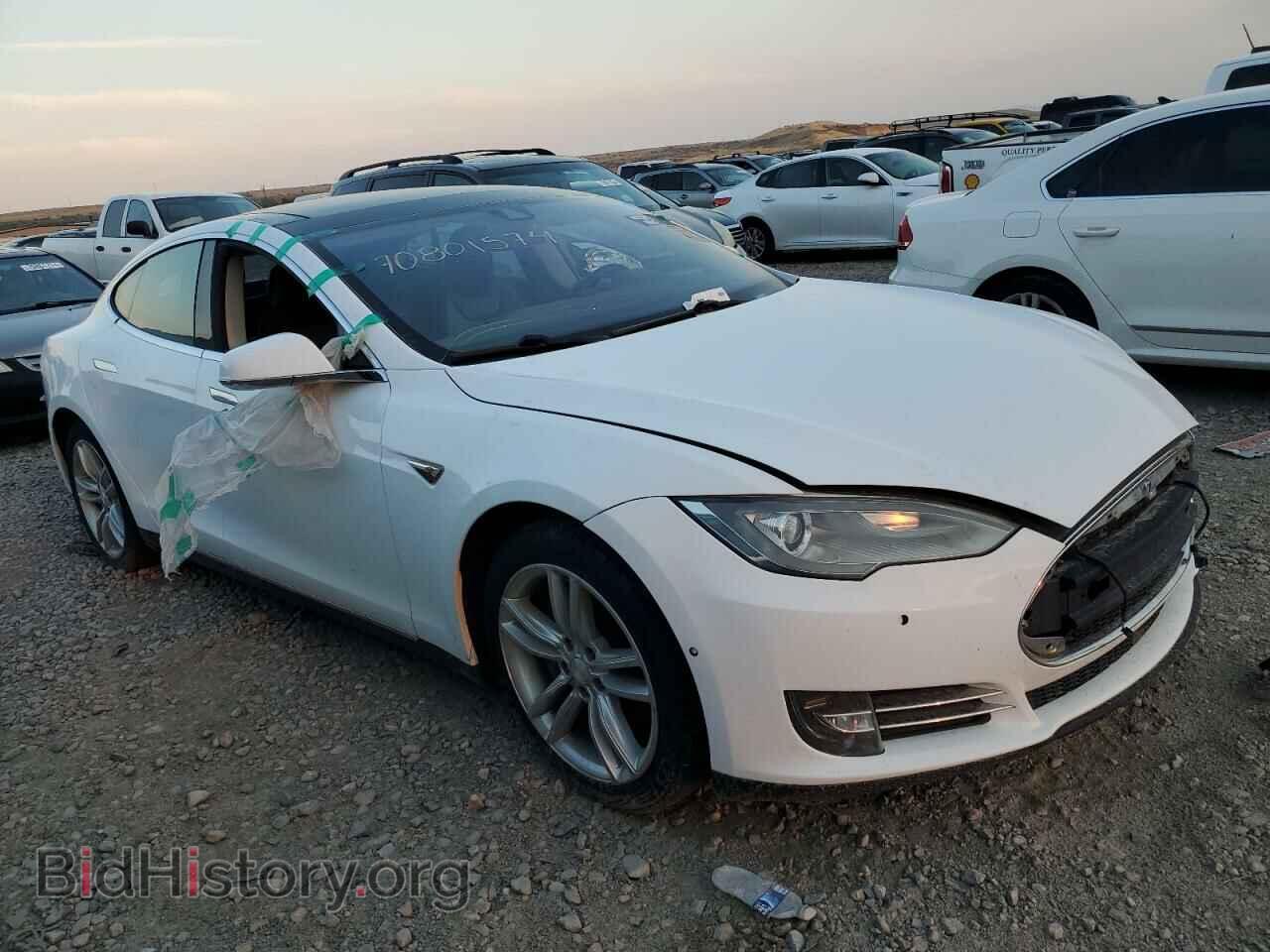 2014 TESLA MODEL S - VIN: 5YJSA1S16EFP60380 - Фото 4