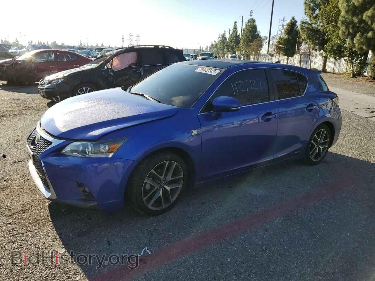 Photo JTHKD5BH2G2253900 - LEXUS CT 200 2016