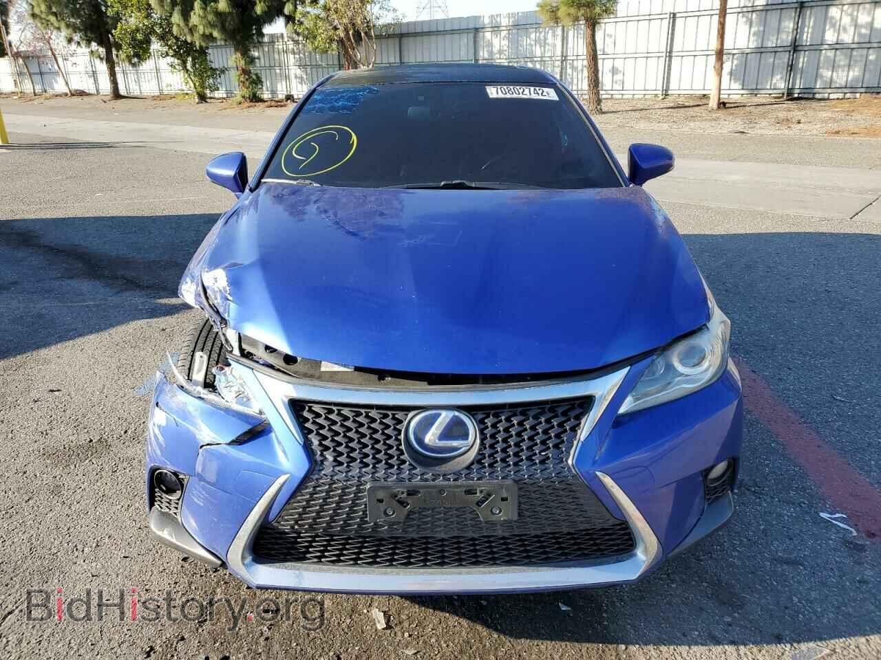 2016 LEXUS CT 200 - VIN: JTHKD5BH2G2253900 - Фото 5