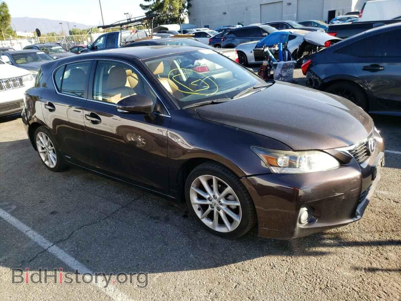 2012 LEXUS CT 200 - VIN: JTHKD5BH6C2084863 - Фото 4