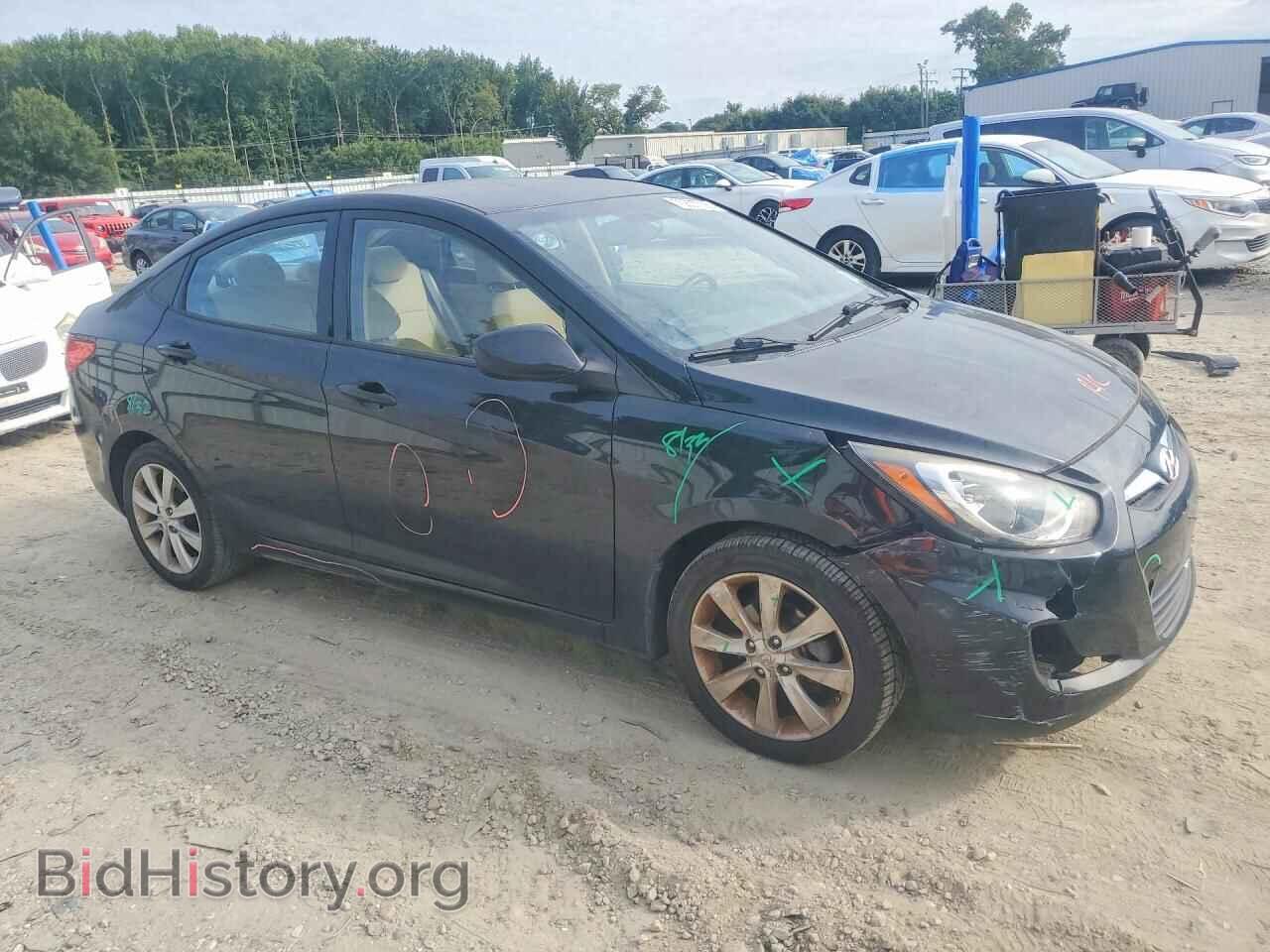 2013 HYUNDAI ACCENT - VIN: KMHCU4AE1DU382326 - Photo 4