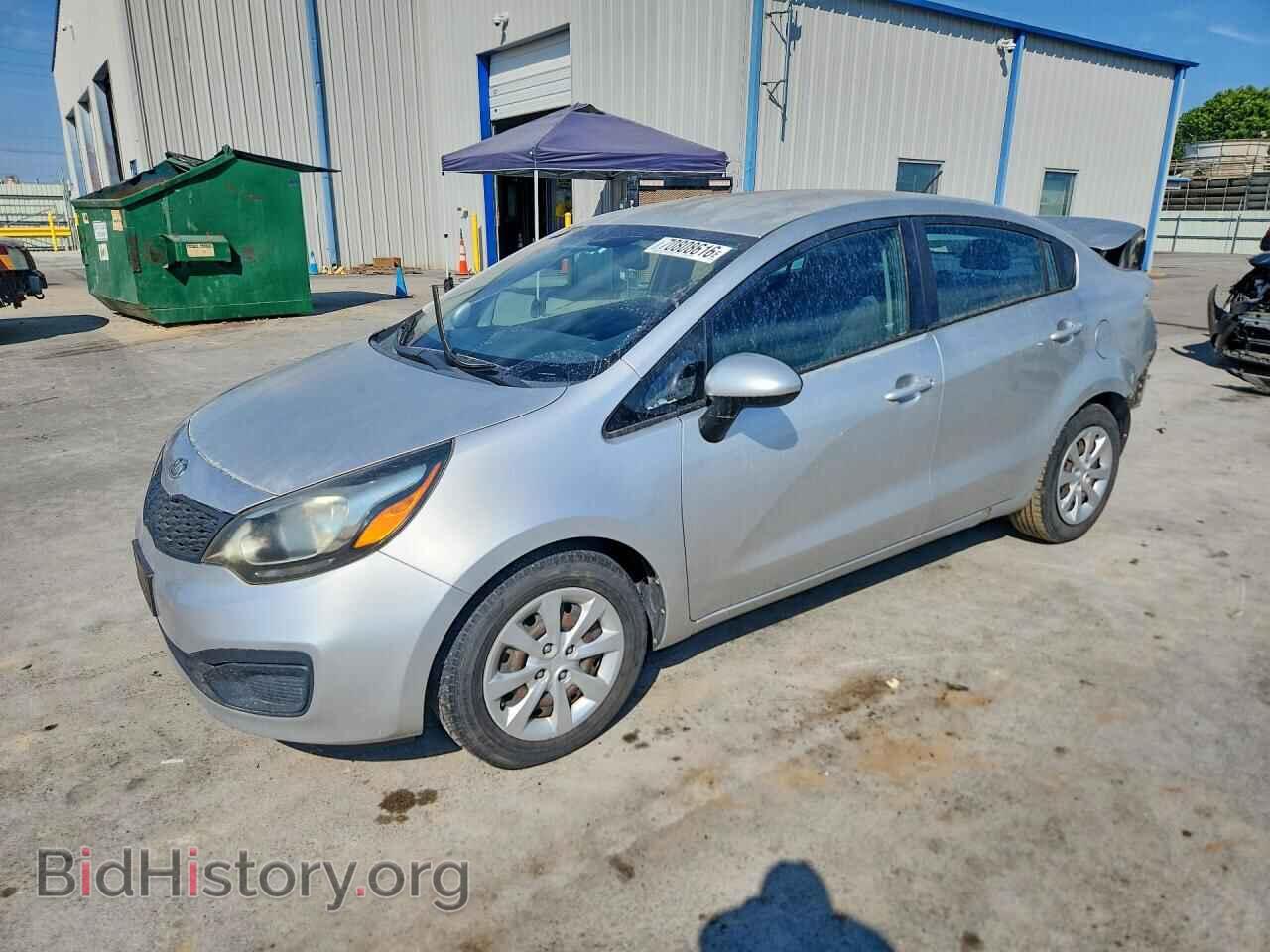 Photo KNADM4A3XC6057004 - KIA RIO 2012