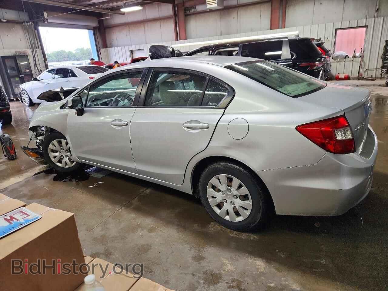 2012 HONDA CIVIC - VIN: 2HGFB2F5XCH303050 - Фото 2