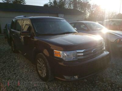 2011 Ford FLEX Flex SEL, red — VIN 2FMGK5CC5BBD12498, Copart