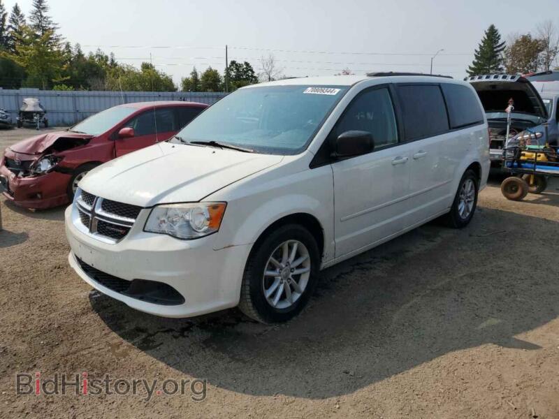 2013 Dodge CARAVAN SE (VIN 2C4RDGBG6DR701054) — фото 1 из 13, Copart, повреждение: бок