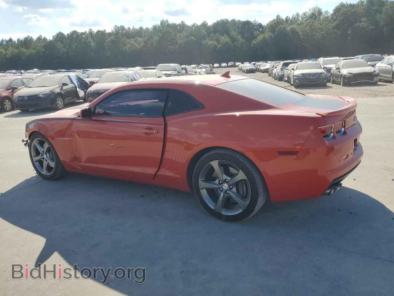 2013 CHEVROLET CAMARO - VIN: 2G1FT1EW7D9125909 - Фото 2