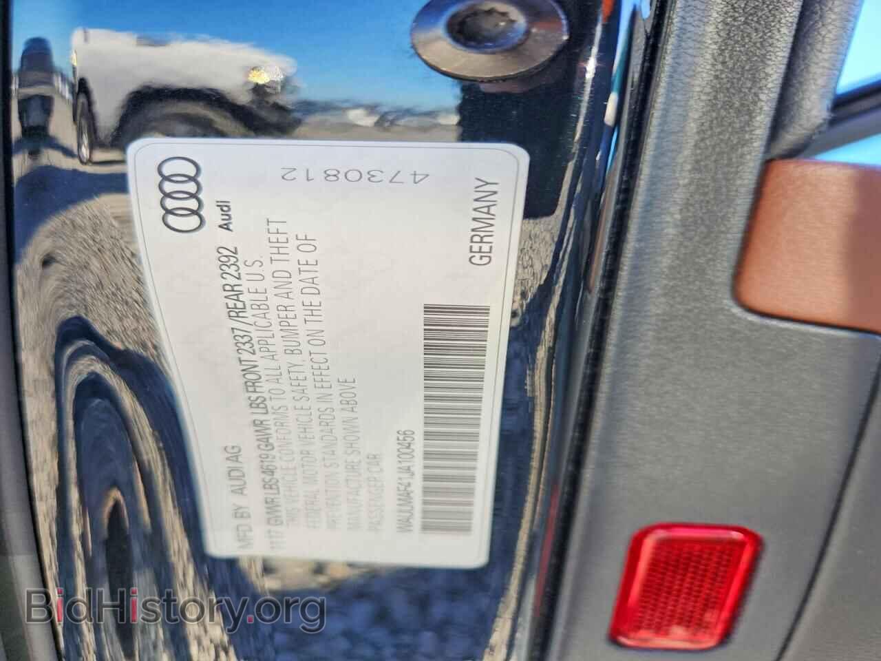 2018 AUDI A4 - VIN: WAULMAF41JA100456 - Photo 13