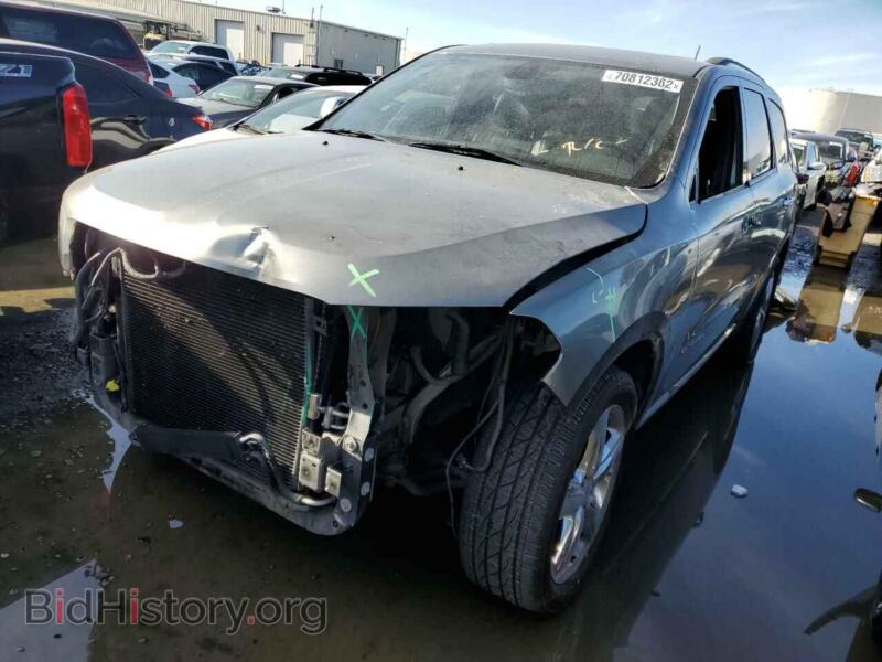 2012 Dodge DURANGO Durango CI (VIN 1C4SDHETXCC129977) — photo 1 of 14, Copart, damage: front end