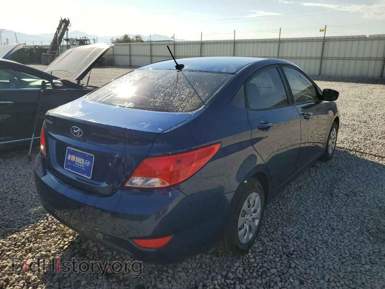 2016 HYUNDAI ACCENT - VIN: KMHCT4AE7GU096990 - Фото 3