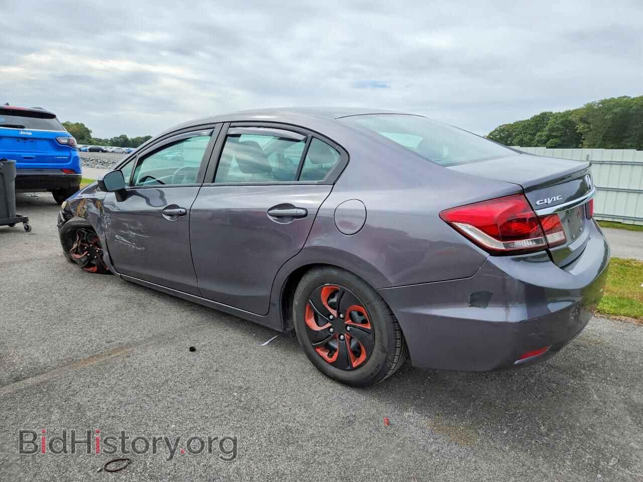 2014 HONDA CIVIC - VIN: 2HGFB2F57EH506061 - Фото 2