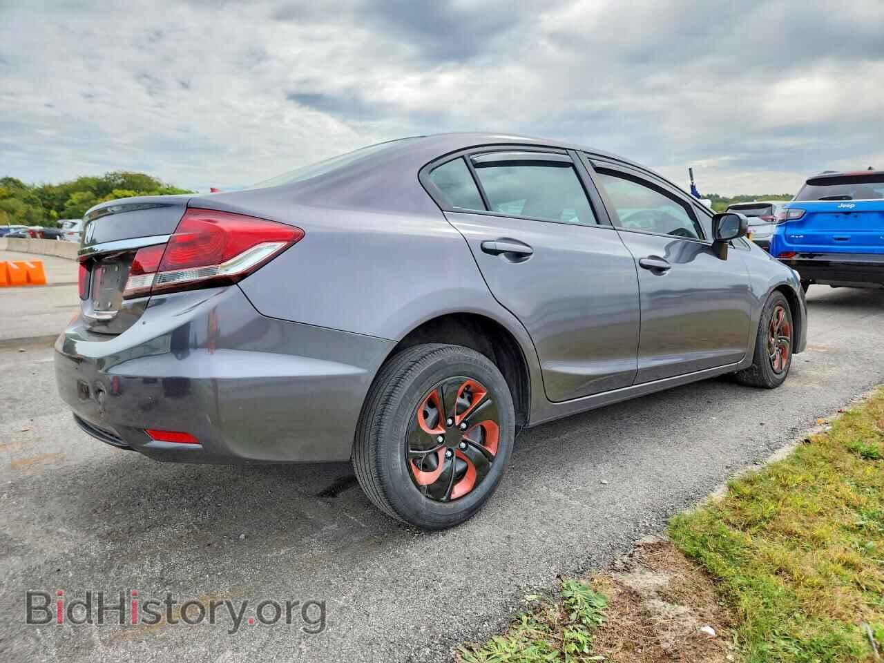 2014 HONDA CIVIC - VIN: 2HGFB2F57EH506061 - Фото 3