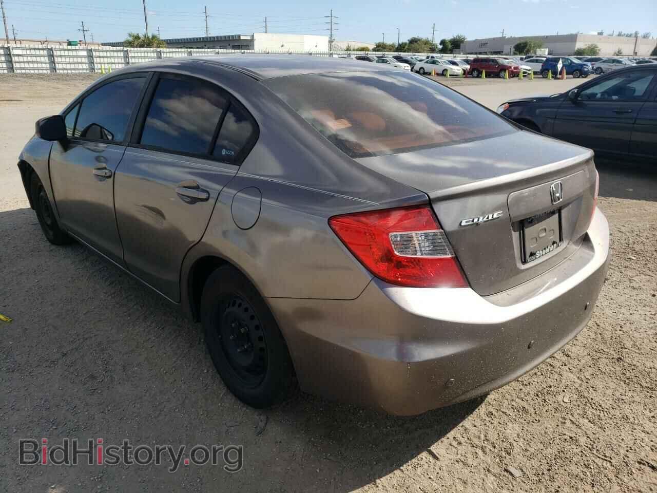 2012 HONDA CIVIC - VIN: 2HGFB2F50CH503449 - Фото 3