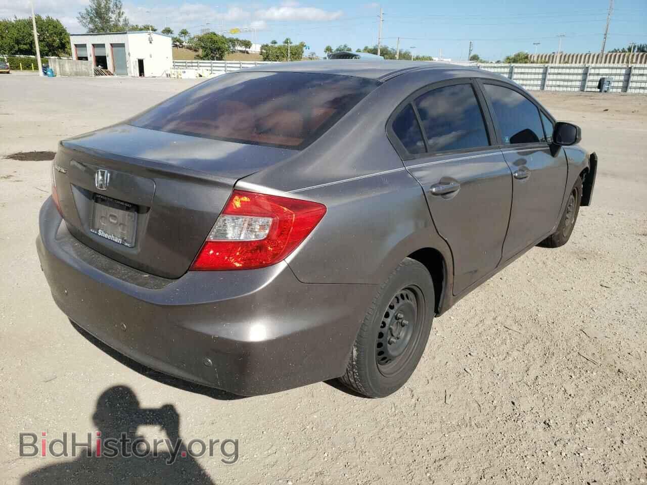 2012 HONDA CIVIC - VIN: 2HGFB2F50CH503449 - Фото 4