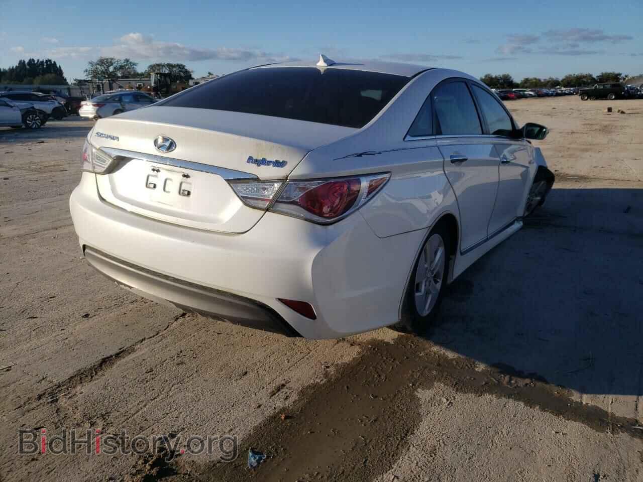 2012 HYUNDAI SONATA - VIN: KMHEC4A47CA054802 - Фото 4