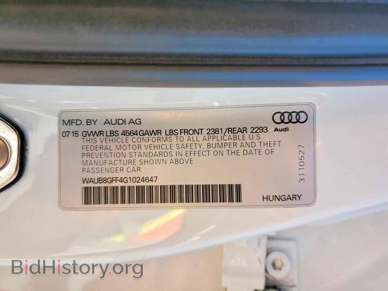 2016 AUDI A3 - VIN: WAUB8GFF4G1024647 - Photo 13