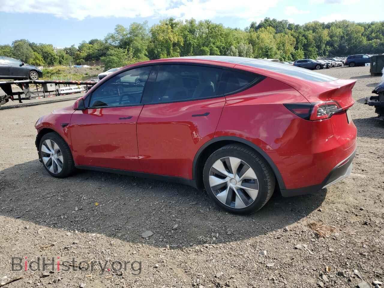 2022 TESLA MODEL Y - VIN: 7SAYGDEE0NF313099 - Фото 2