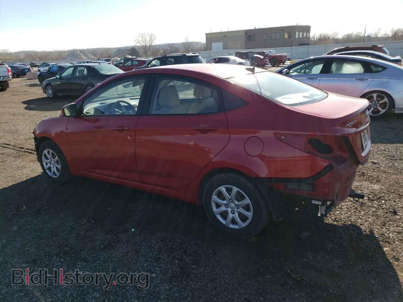 2013 HYUNDAI ACCENT - VIN: KMHCT4AEXDU442882 - Фото 2