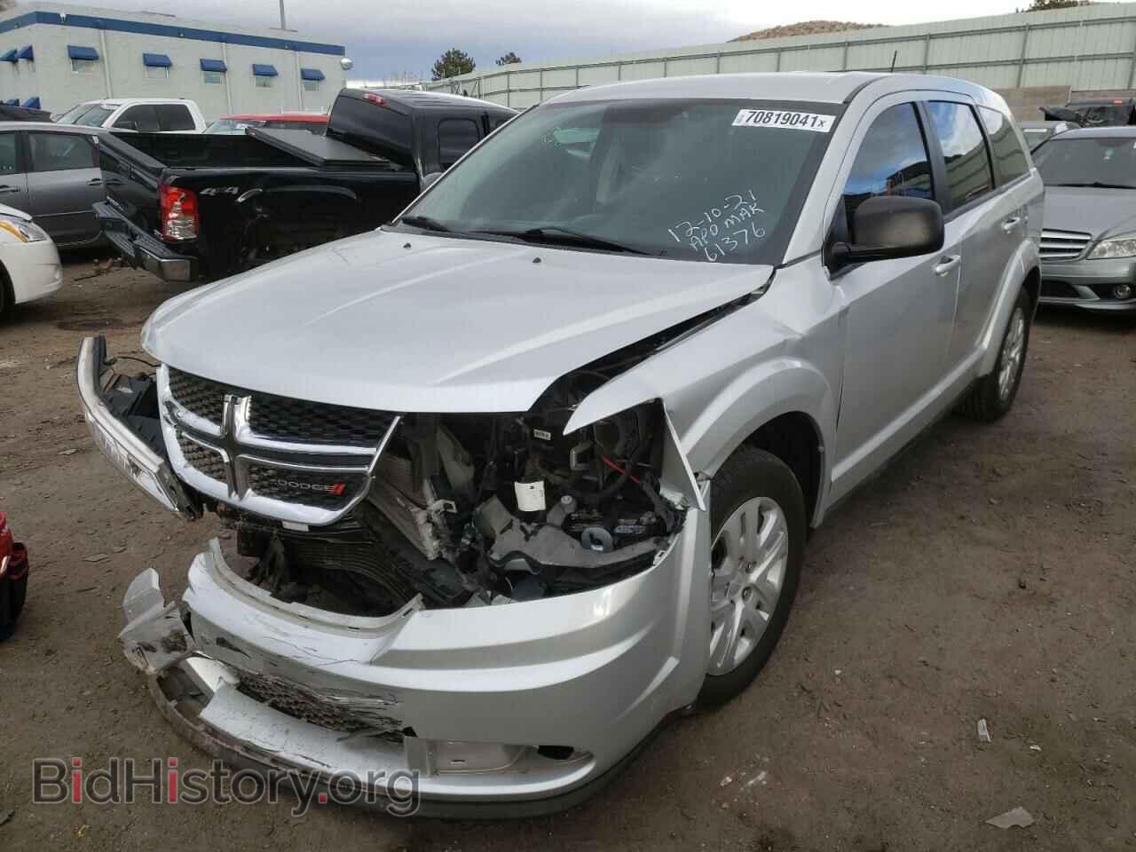 2014 DODGE JOURNEY - VIN: 3C4PDCAB2ET280258 - Фото 2