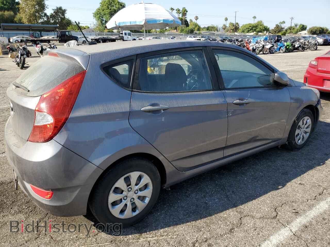 2016 HYUNDAI ACCENT - VIN: KMHCT5AE0GU278455 - Фото 3