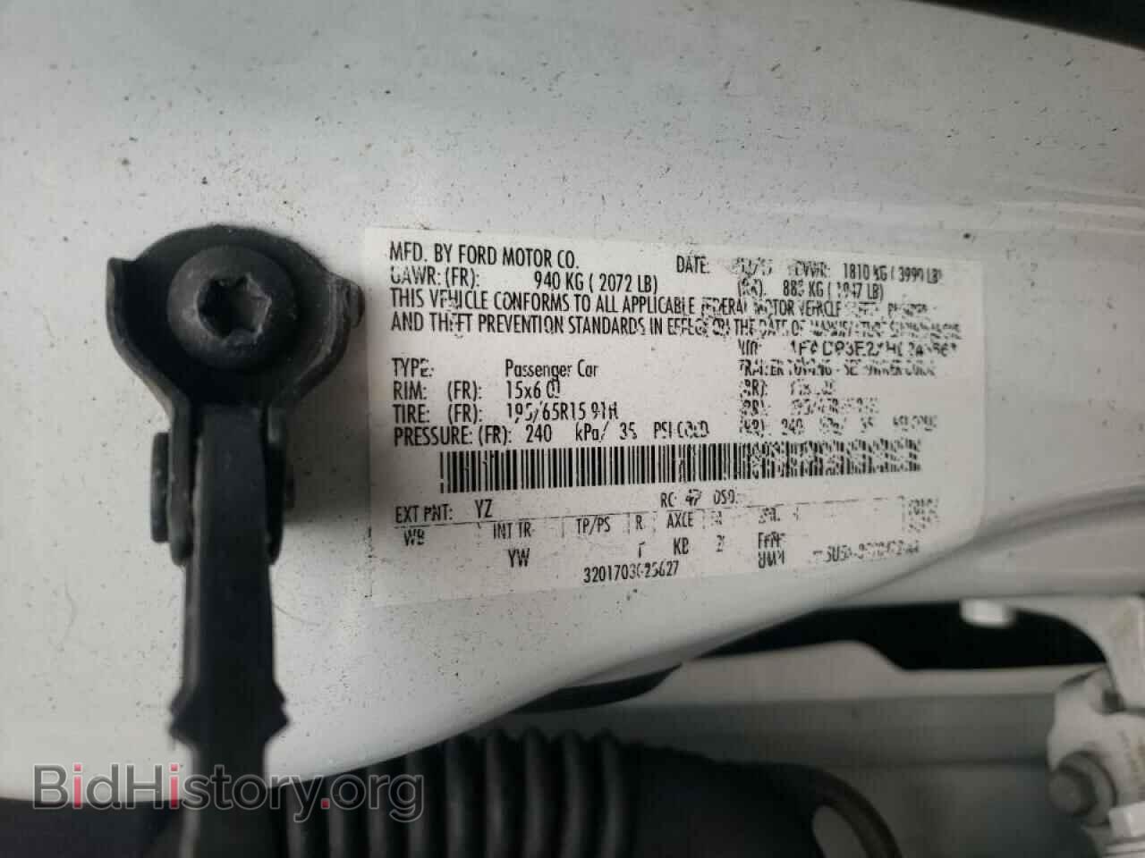 2017 FORD FOCUS - VIN: 1FADP3E2XHL243663 - Photo 10