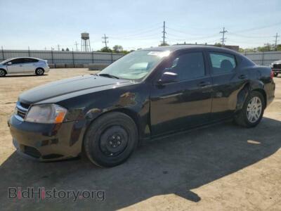 2014 Dodge AVENGER SE, black — VIN 1C3CDZAB2EN226464, Copart