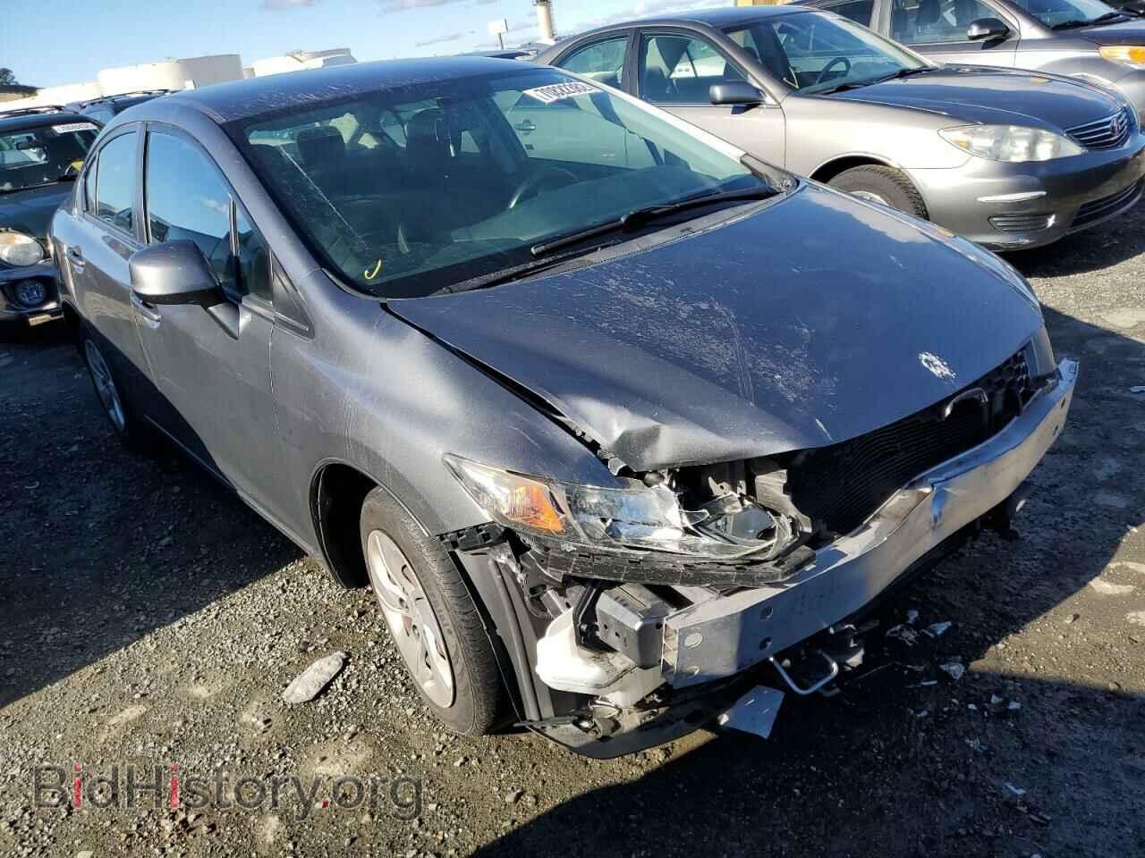 2013 HONDA CIVIC - VIN: 19XFB2F53DE246637 - Фото 4