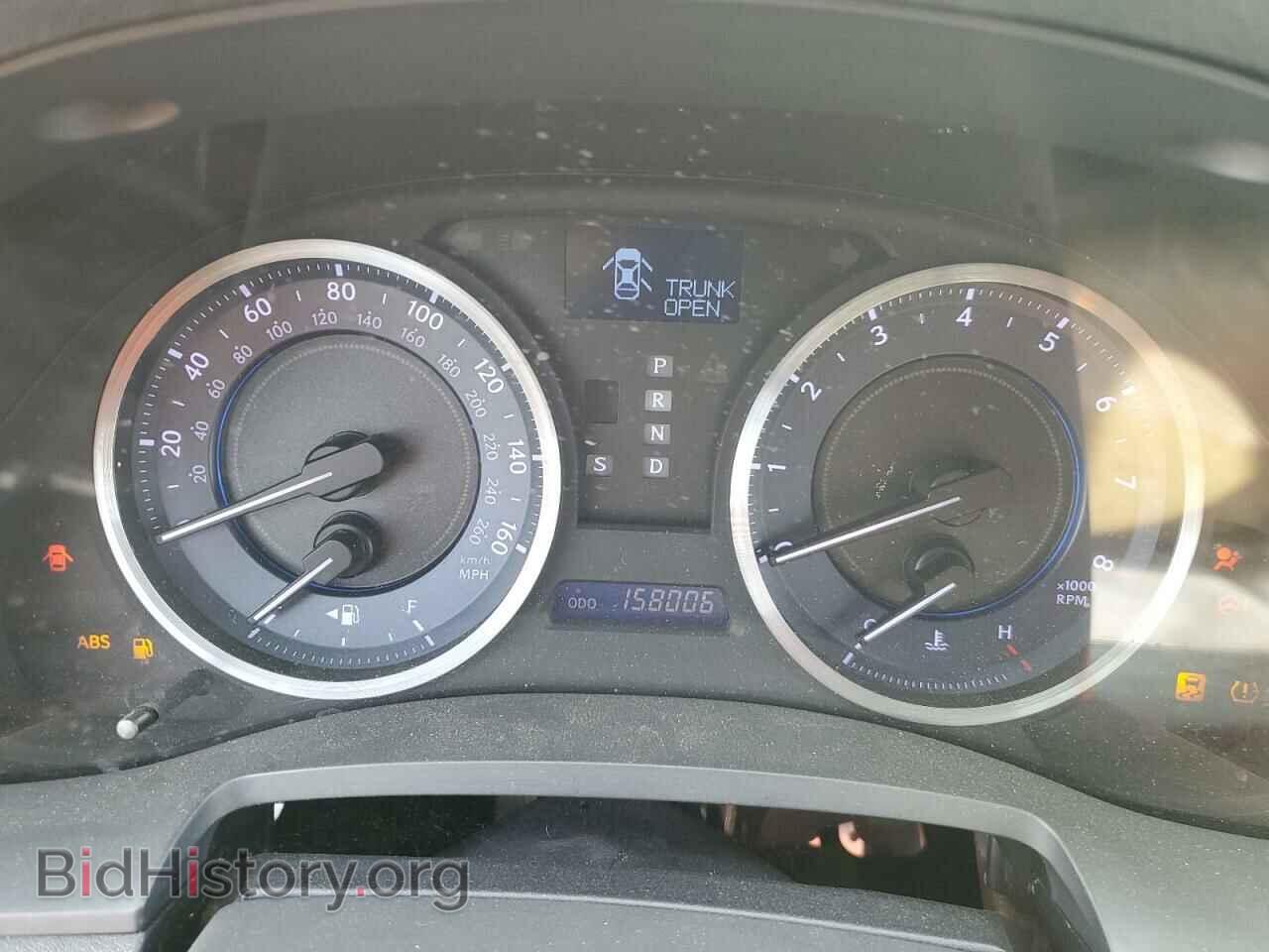 2012 LEXUS IS - VIN: JTHBF5C26C2103044 - Фото 9