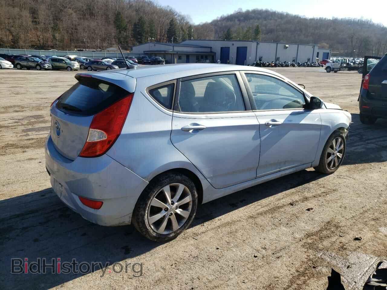 2012 HYUNDAI ACCENT - VIN: KMHCU5AE7CU037452 - Фото 3