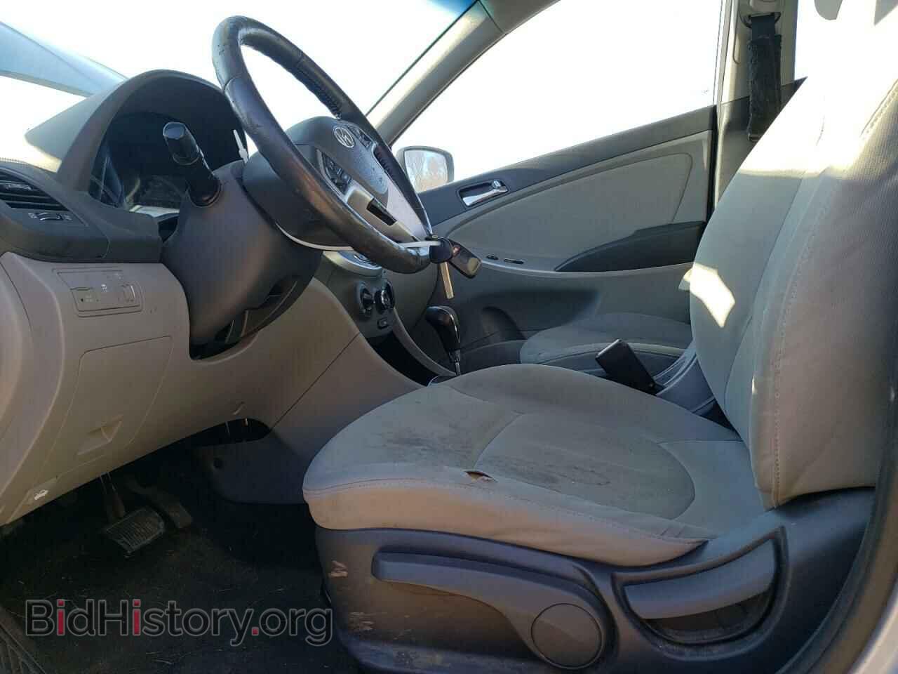 2012 HYUNDAI ACCENT - VIN: KMHCU5AE7CU037452 - Фото 7